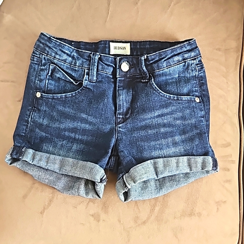 Hudson roll-cuff shorts